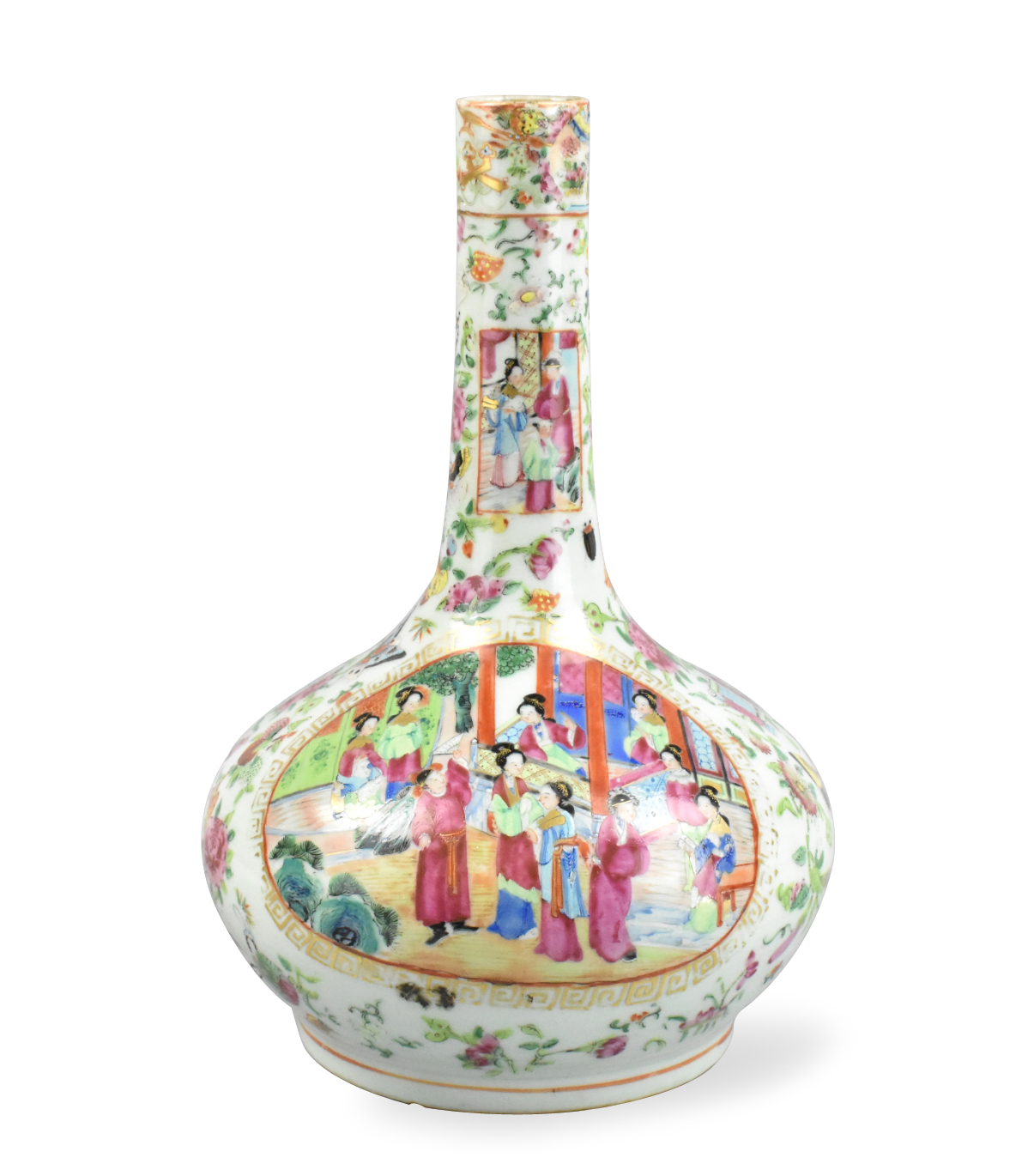 Appraisal: A Chinese Canton glazed vase dating from the th century