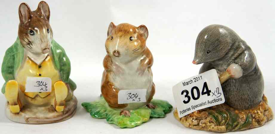 Appraisal: Beswick Beatrix Potter Figure Diggory Diggory Delvitt Samuel Whiskers and