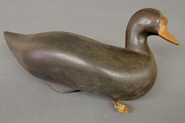 Appraisal: - Madison Mitchell carved coot decoy with original paint decoration