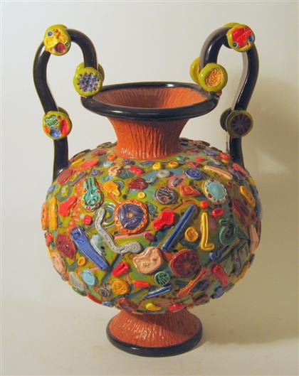 Appraisal: Betsy Brandt mid-late th century Vase H in W in