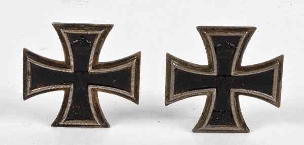 Appraisal: German WWI Iron Crosses st Class Lot of Two Two