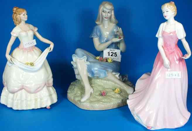 Appraisal: Royal Doulton Figures Summer Rose HN Nicole HN and Julie