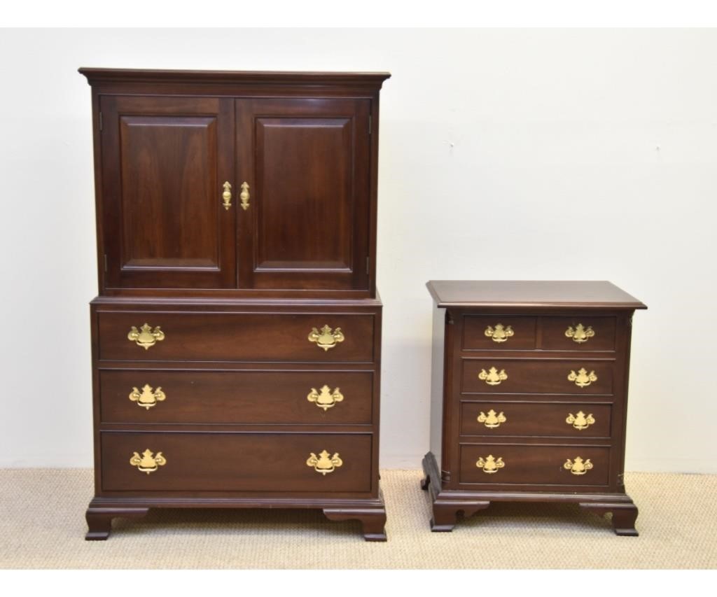 Appraisal: L J G Stickley Inc cherry chifforobe h x w