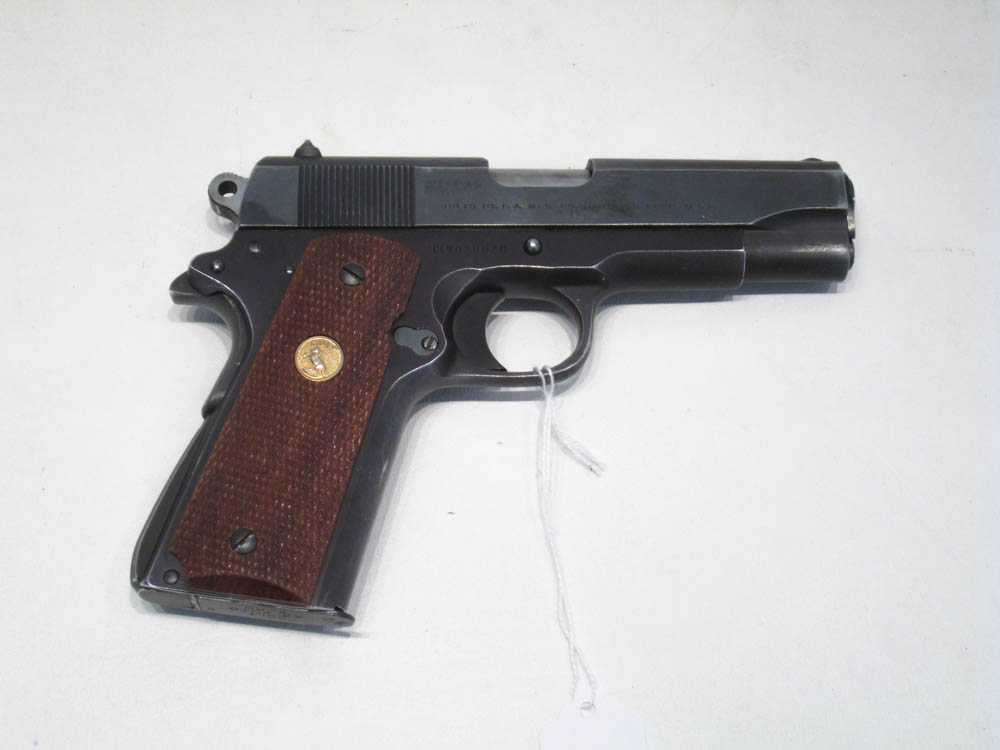 Appraisal: COLT SERIES COMMANDER MODEL LIGHTWEIGHT SEMI AUTOMATIC PISTOL acp caliber