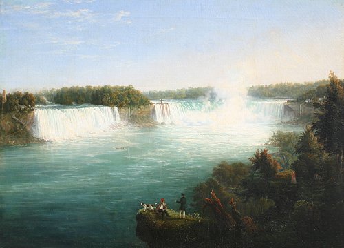 Appraisal: HAVELL Jr Robert American - ''Niagara Falls '' OIL C