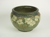 Appraisal: JARDINIERE - Early th C Roseville Art Pottery jardiniere green