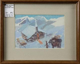 Appraisal: Paintings by Joseph M Staley lot of Joseph M Staley