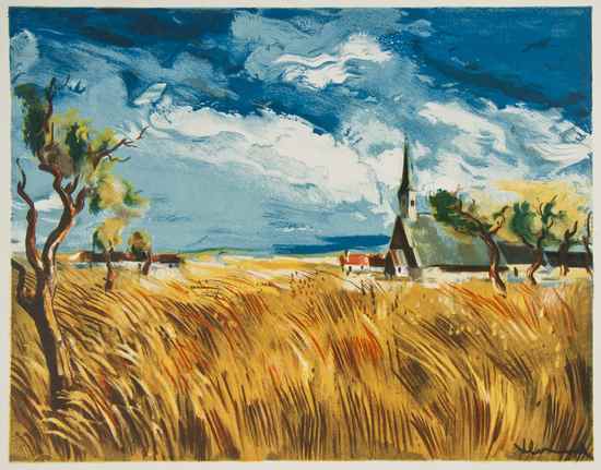 Appraisal: Vlaminck Maurice de - Genevoix Maurice Images pour un Jardin