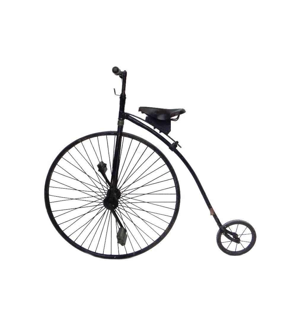 Appraisal: A good copy of a penny farthing bicycle with thirty