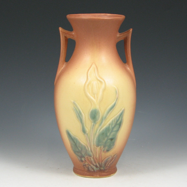 Appraisal: Hull Calla Lily - Vase Calla Lily vase in brown