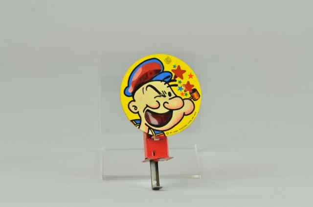 Appraisal: POPEYE SPARKLER Chein lithographed tin sparkler round disc contains image