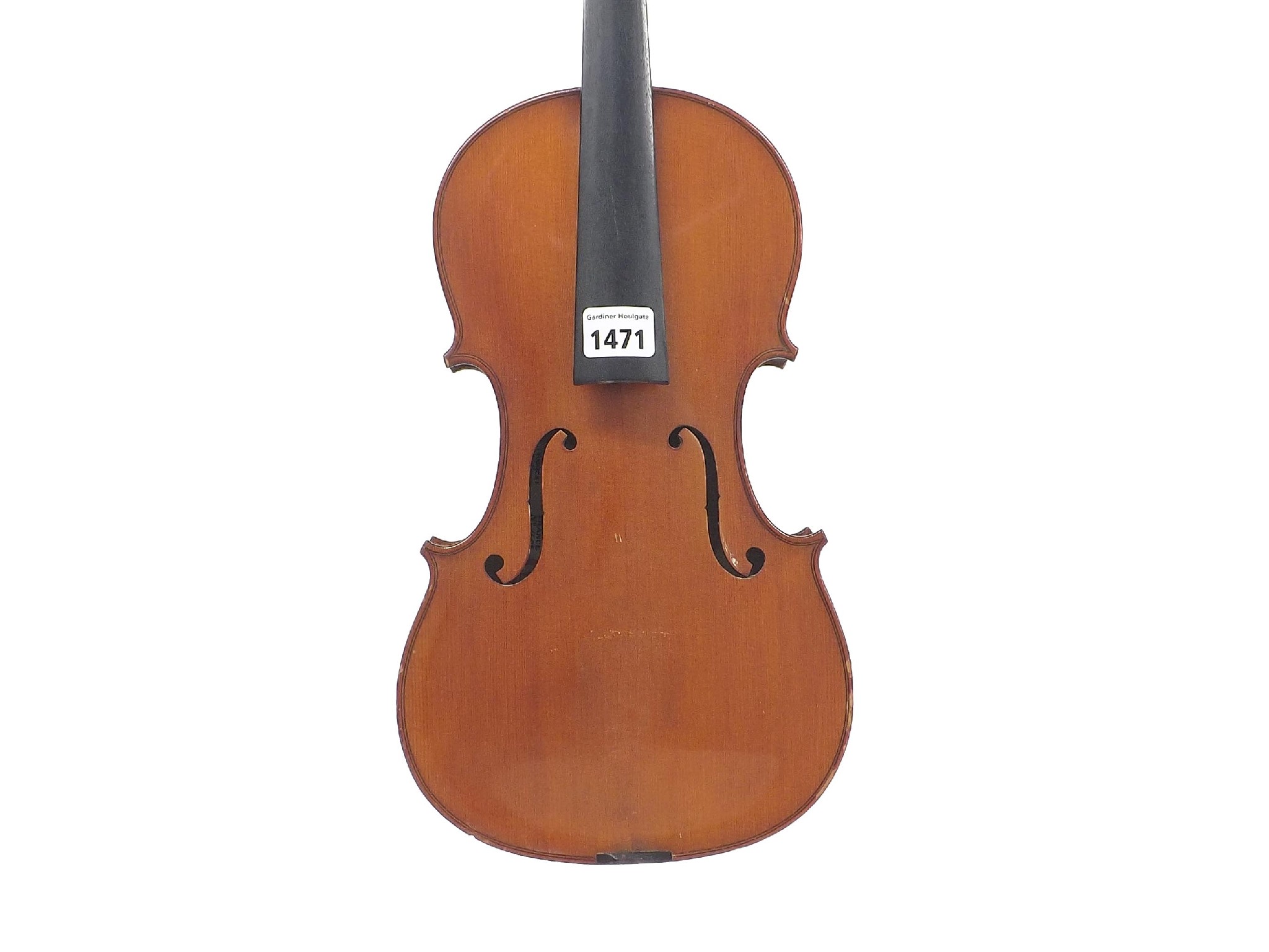 Appraisal: French violin labelled and from the workshop of Marc Laberte