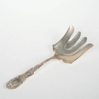 Appraisal: Tiffany Co sterling silver fish serving fork Early th c