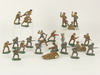 Appraisal: TOY SOLDIERS - Lot of twenty-four cast spelter WW vintage