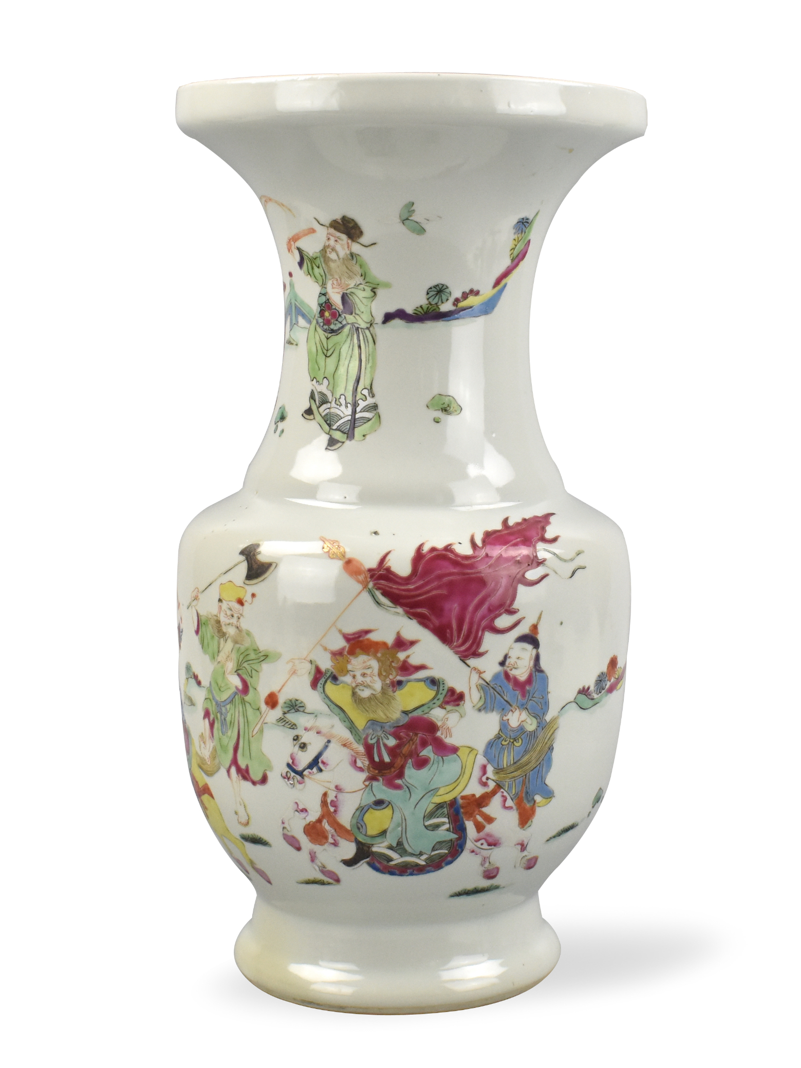 Appraisal: A Chinese Yongzheng Period famille rose vase with many figures