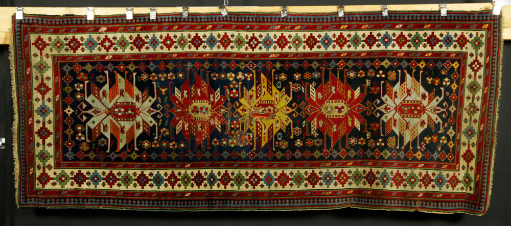 Appraisal: A - th C Kazak Runner th century Kazak runner