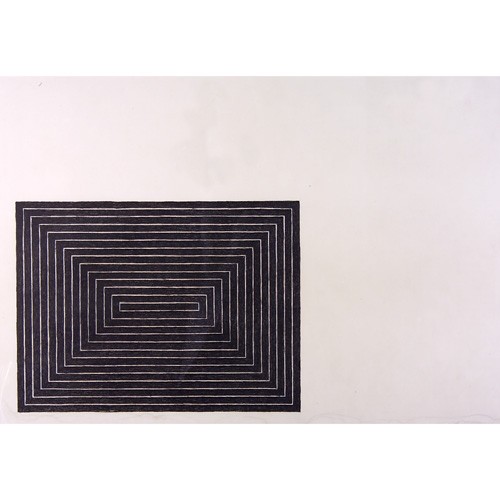 Appraisal: Frank Stella American b Tomlinson Court Park lithograph - x