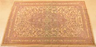 Appraisal: Center Medallion Oriental Rug Floral and foliate designs ' x