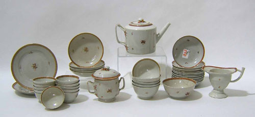 Appraisal: Chinese export porcelain tea service early th c