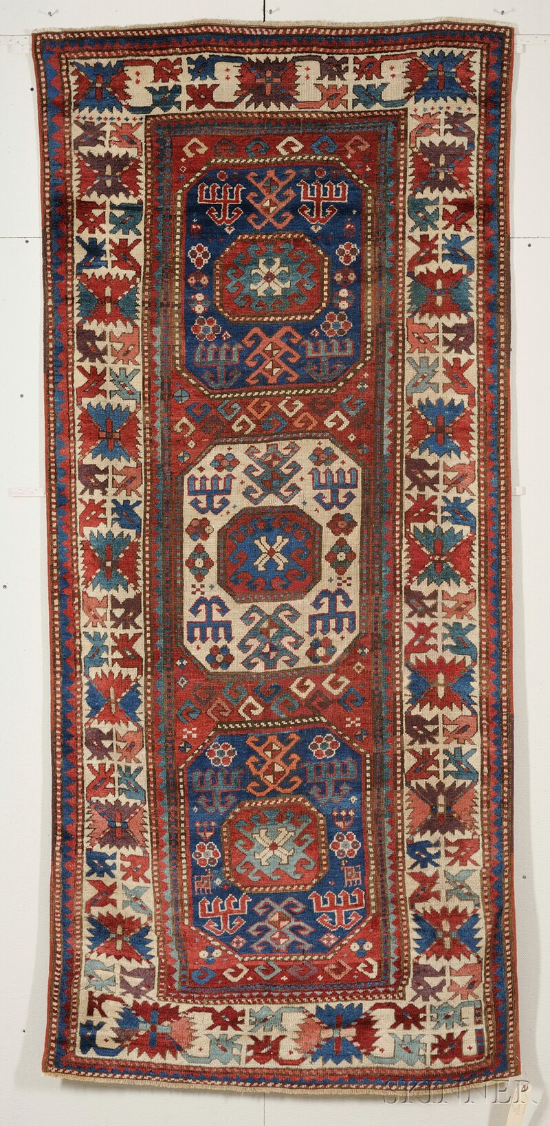 Appraisal: Chajli Long Rug Southeast Caucasus second half th century small