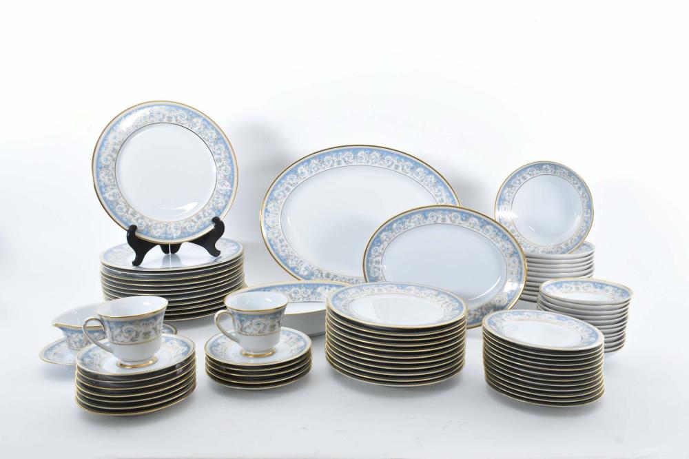 Appraisal: NORITAKI EIGHTY-NINE PIECE PORCELAIN DINNER SERVICEFirst Half th Century In