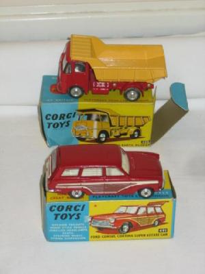 Appraisal: E R F Model G Earth Dumper Ford Consul Cortina