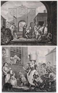 Appraisal: William Hogarth British O The Roast Beef of Old England