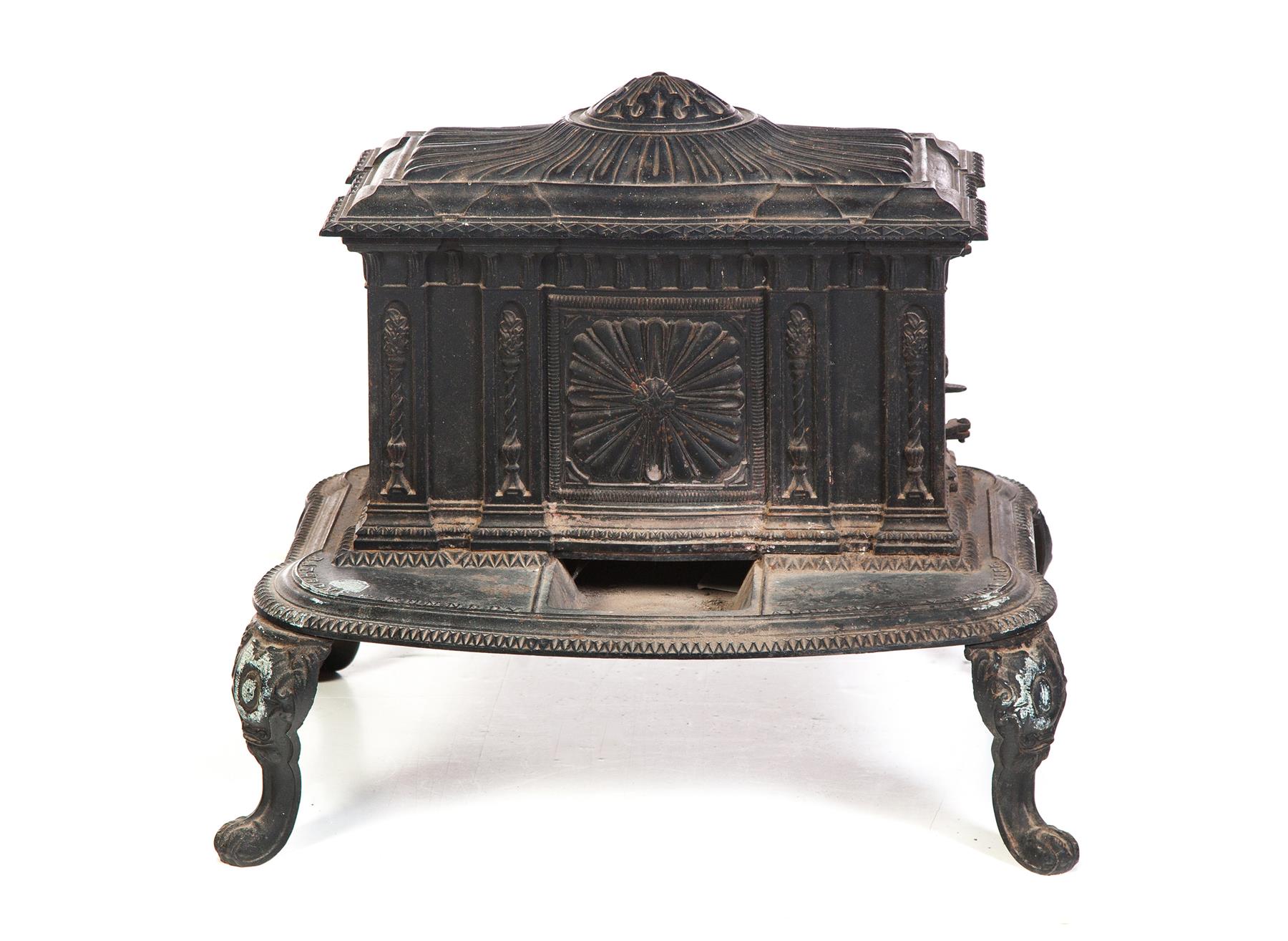 Appraisal: RATHBONE AND KENNEDY PARLOR STOVE American Albany New York Patented