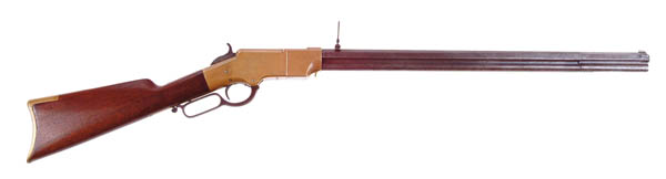 Appraisal: MARTIALLY MARKED MODEL HENRY RIFLE Cal RF Henry SN Standard