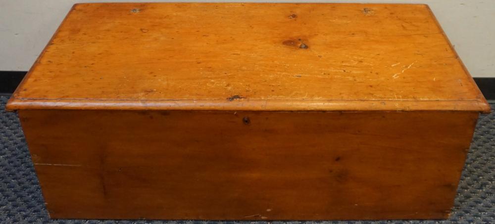 Appraisal: Early American Style Pine Blanket Chest x x in x