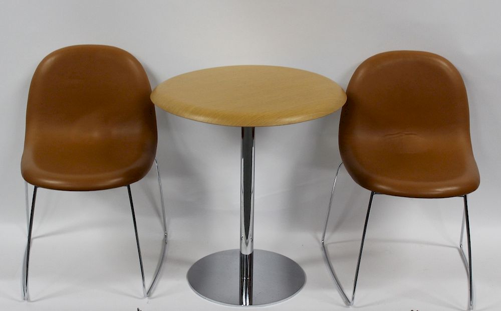 Appraisal: KOMPLOT Design Chairs and Table Gubi chair collection from From