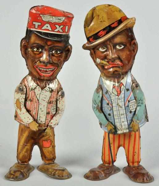 Appraisal: Tin Litho Marx Amos 'N Andy Walking Wind-Up Toys Description