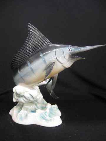 Appraisal: Goebel Porcelain Figurine of a Sailfish artist signed Frobek ''