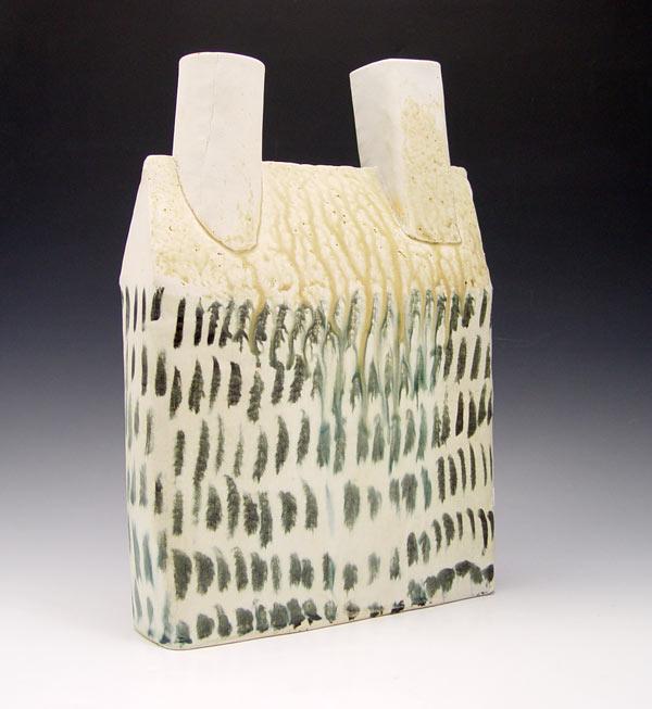 Appraisal: GILL John American House Vessel Stoneware ''h Garth Clark Gallery