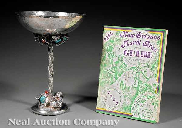 Appraisal: H Alvin Sharpe American Louisiana - a silver chalice with