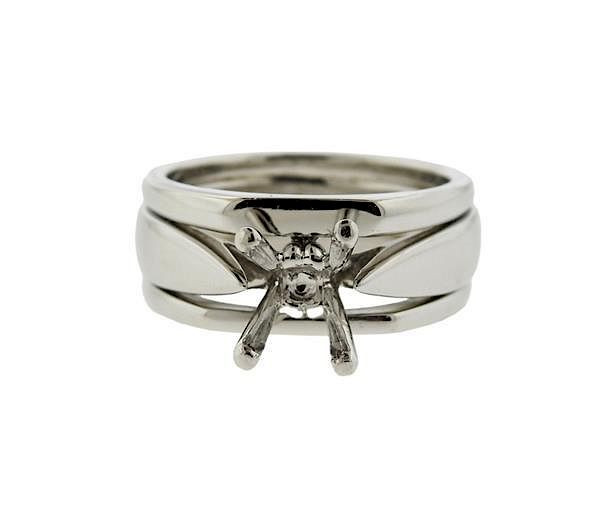 Appraisal: Scott Kay Platinum Engagement Ring Mounting METAL platinum MEASUREMENTS ring