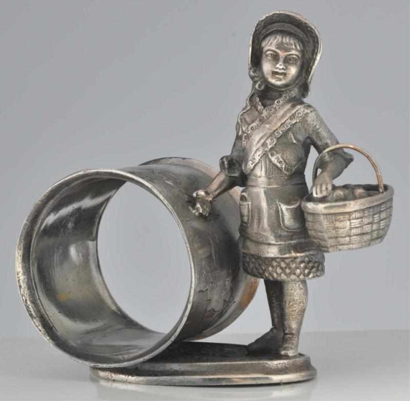 Appraisal: Little Red Riding Hood Figural Napkin Ring By Reed Barton