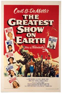 Appraisal: The Greatest Show on Earth Paramount One sheet x Circus