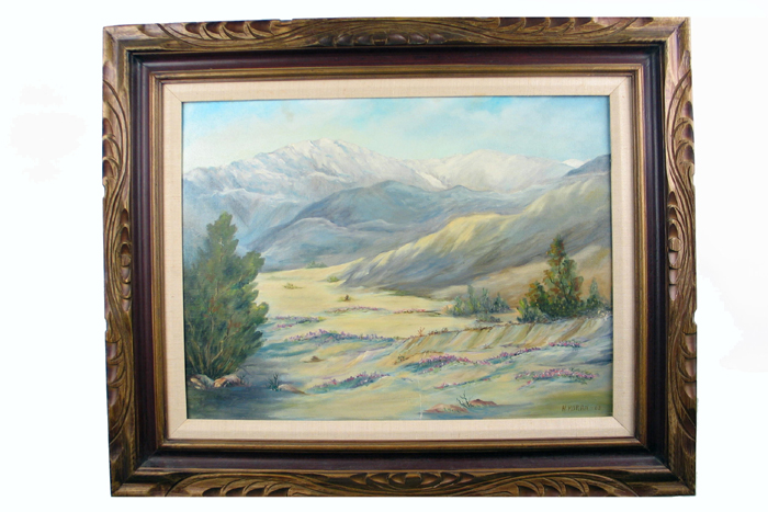 Appraisal: HELEN KORAN San Jacinto California-active in 's Oil on canvas