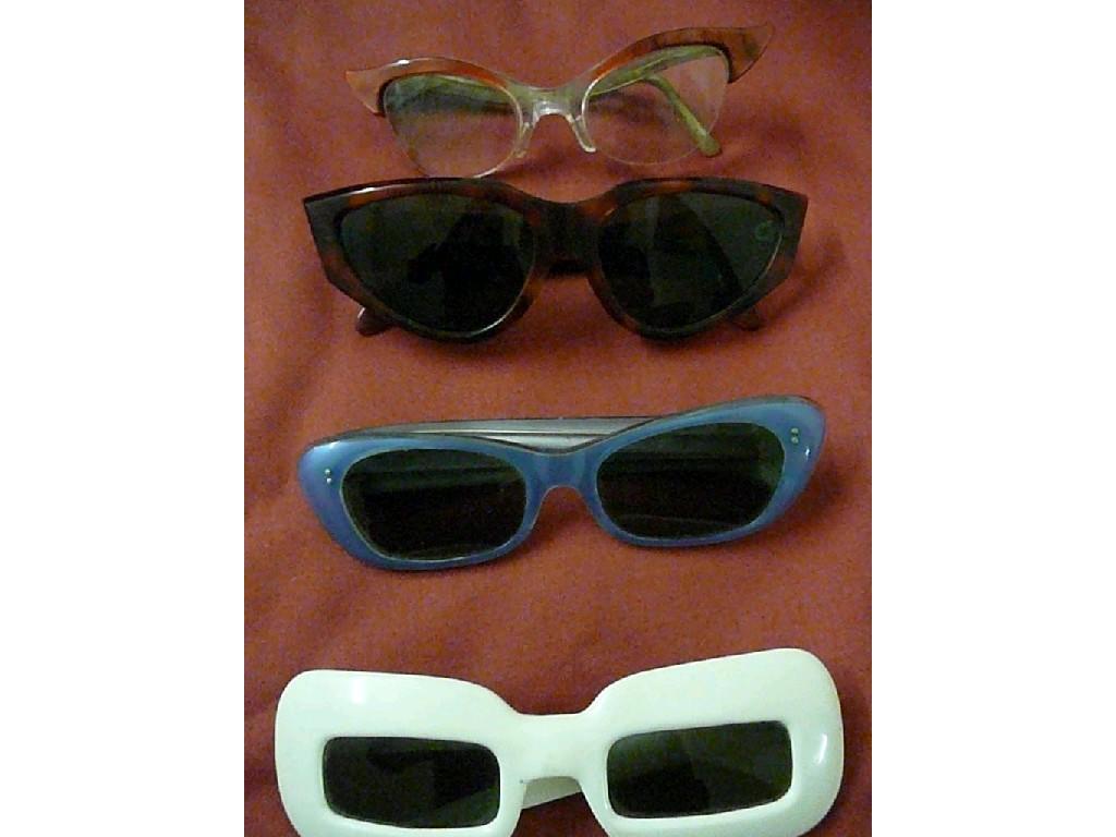 Appraisal: Three pairs of vintage sunglasses - Ray Ban USA Italian