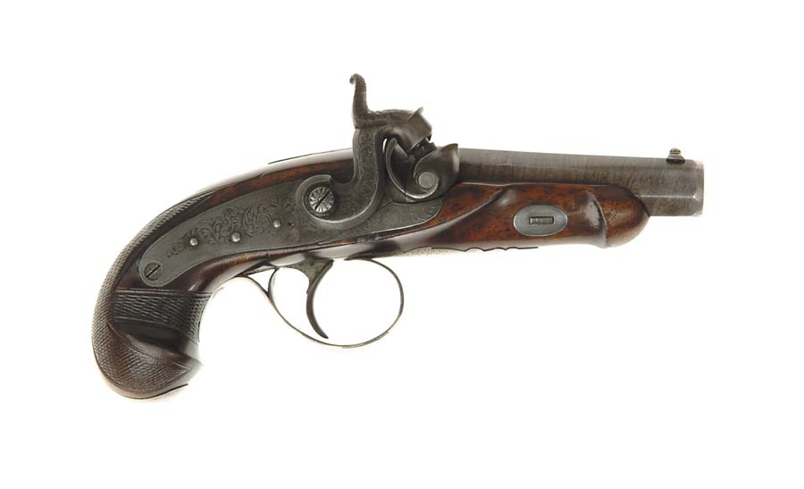 Appraisal: EXTREMELY RARE EXQUISITE J M JONES DERINGER PISTOL NSN Cal