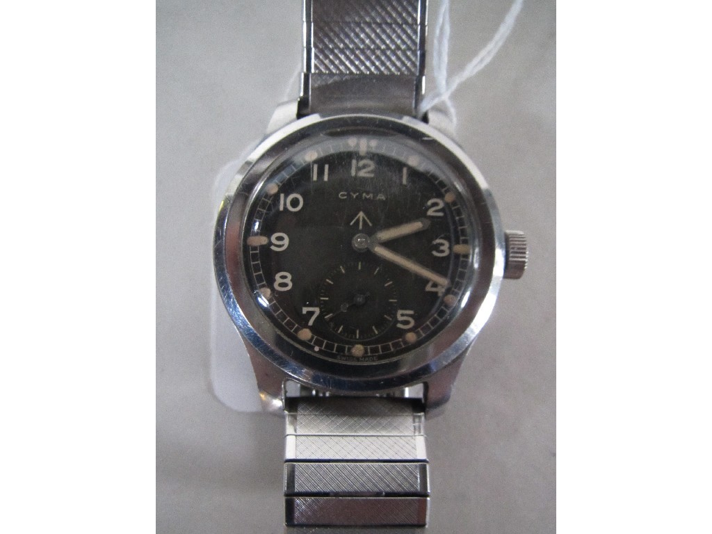 Appraisal: Military issue Cyma wristwatch