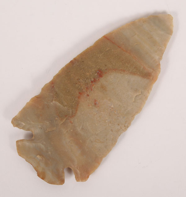 Appraisal: Dovetail made of carter cave flint Some edge damage near