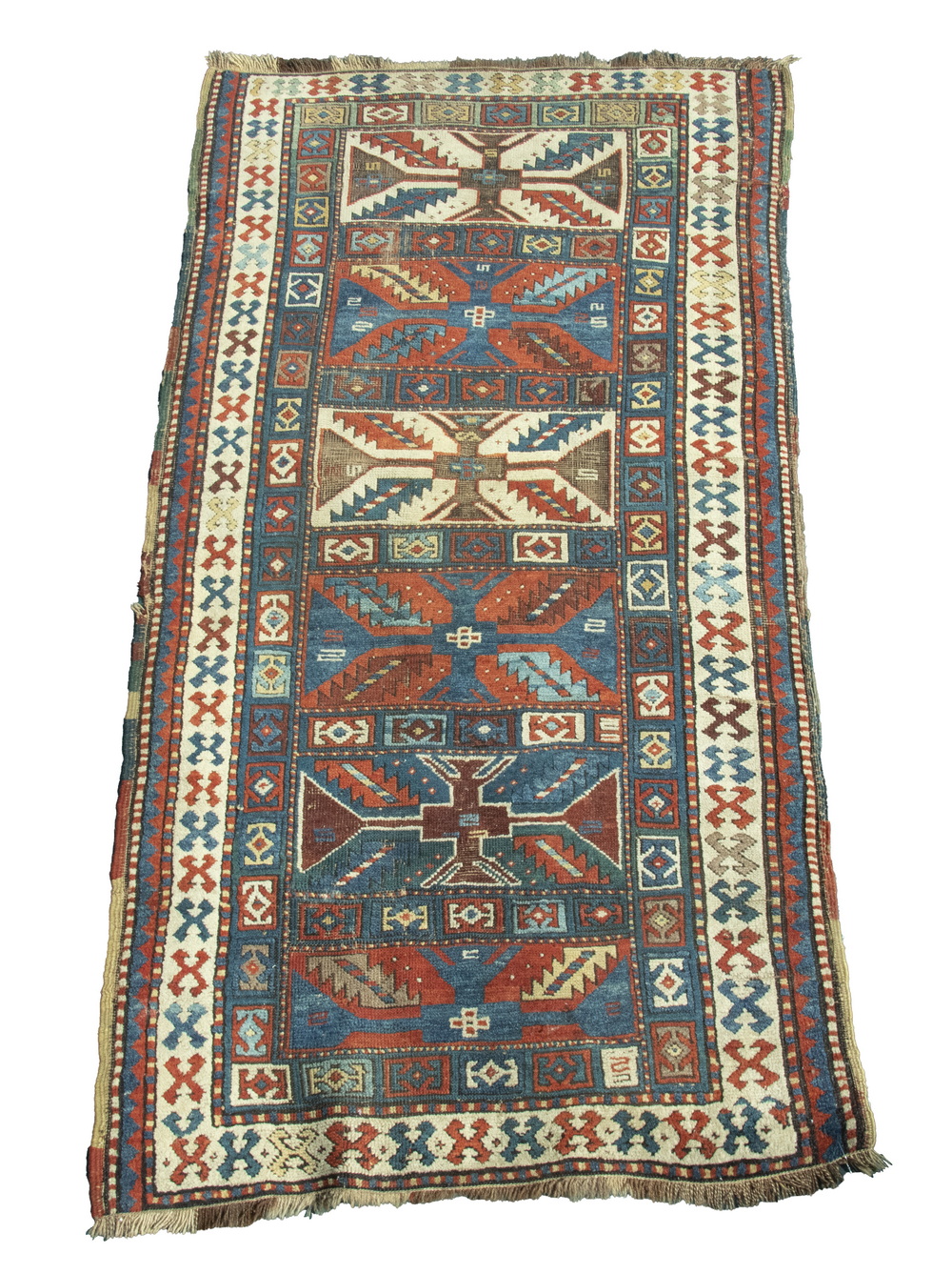 Appraisal: KAZAK RUG ' X ' Kazak rug Southwest Caucasus early