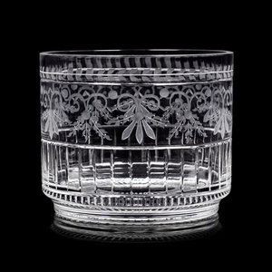 Appraisal: A William Yeoward Cut Glass Bowl Height inches Property from