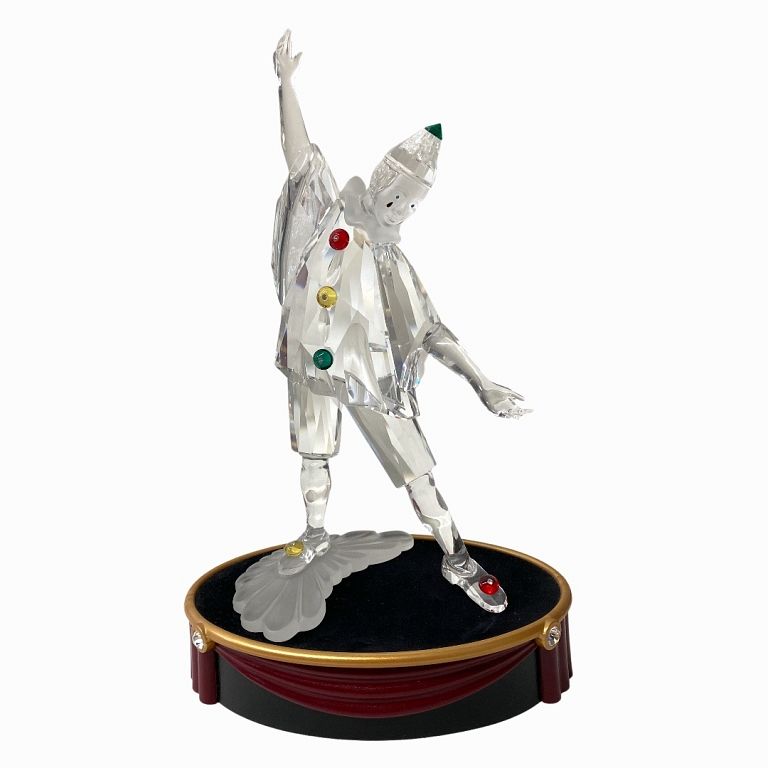 Appraisal: Swarovski Crystal Masquerade Figurine Of Pierrot Swarovski Crystal Masquerade Figurine