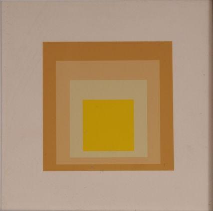 Appraisal: AFTER JOSEF ALBERS HOMAGE TO THE SQUARE Silkscreen x in