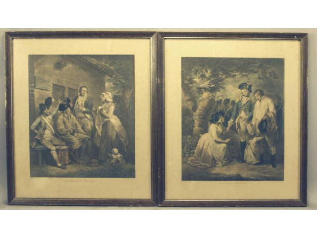 Appraisal: Collection of prints engraved by J Keatingr the first entitled