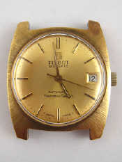 Appraisal: A Tissot Visodate Seastar Seven gent's wrist watch in yellow