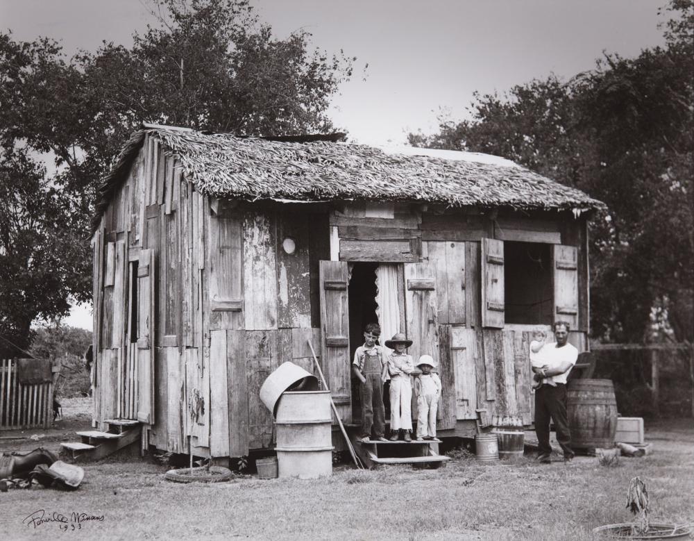 Appraisal: Theodore Fonville Winans American Louisiana - Chikazola Shack silver gelatin